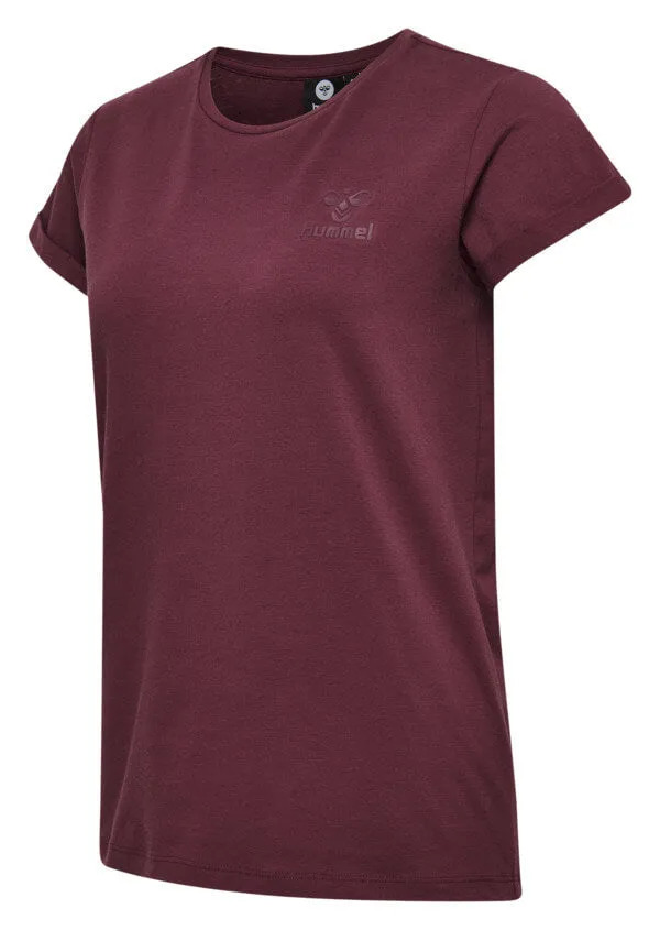 Isobella Women Cotton Red T-Shirt