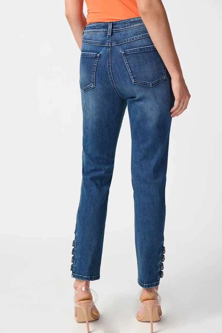 Joseph Ribkoff - 241900 Embellished Leg Jean