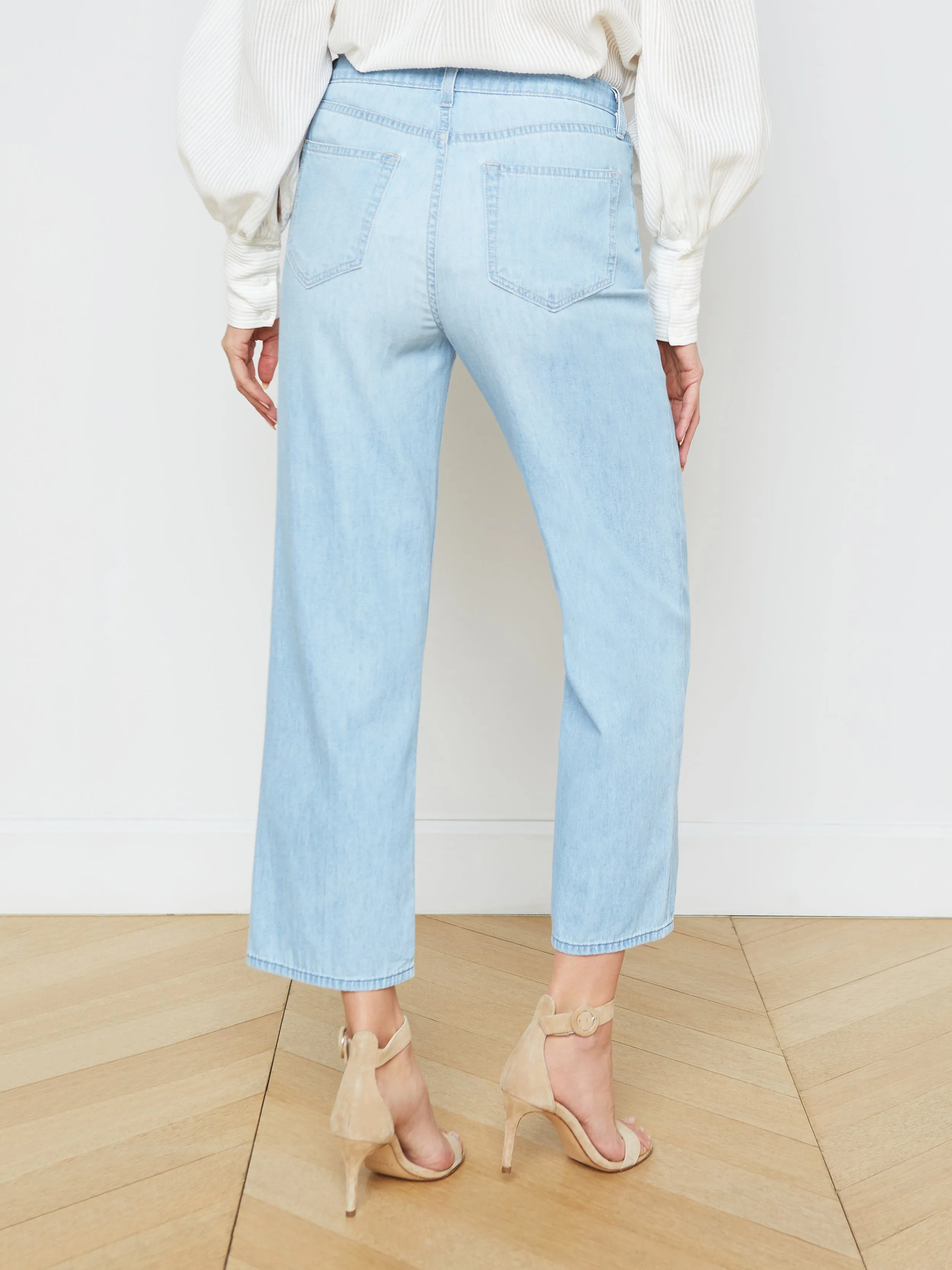 June Cropped Stovepipe Jean