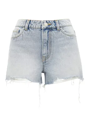 Lexi Distressed Denim Shorts