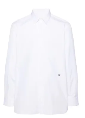 LOGO-EMBROIDERED COTTON SHIRT