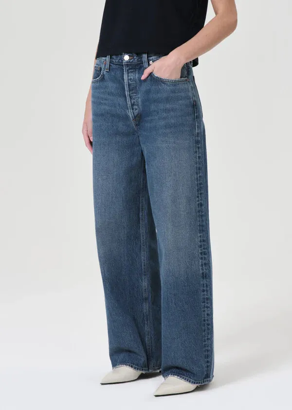 Low Slung Baggy Jean in Essense