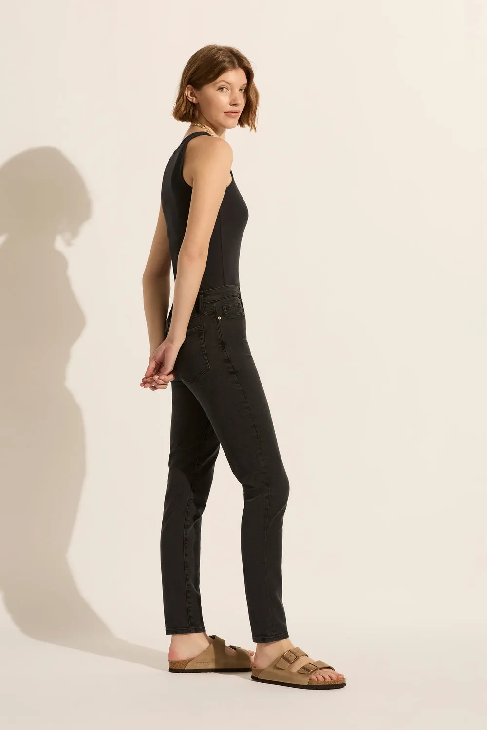 Lucy High Rise Slim Jean - Ink