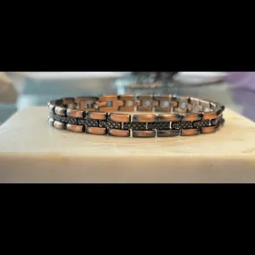 Magnetic Copper Colored Bracelet For Men