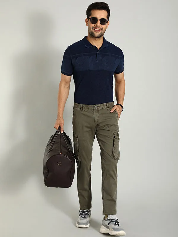 Men Brooklyn Fit Cotton Stretch Trouser