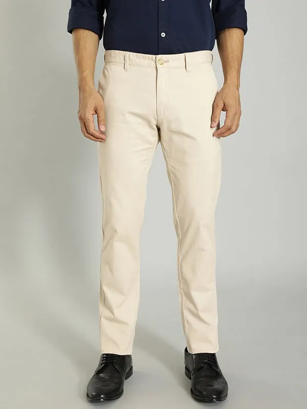 Men Brooklyn Fit Cotton Stretch Trouser