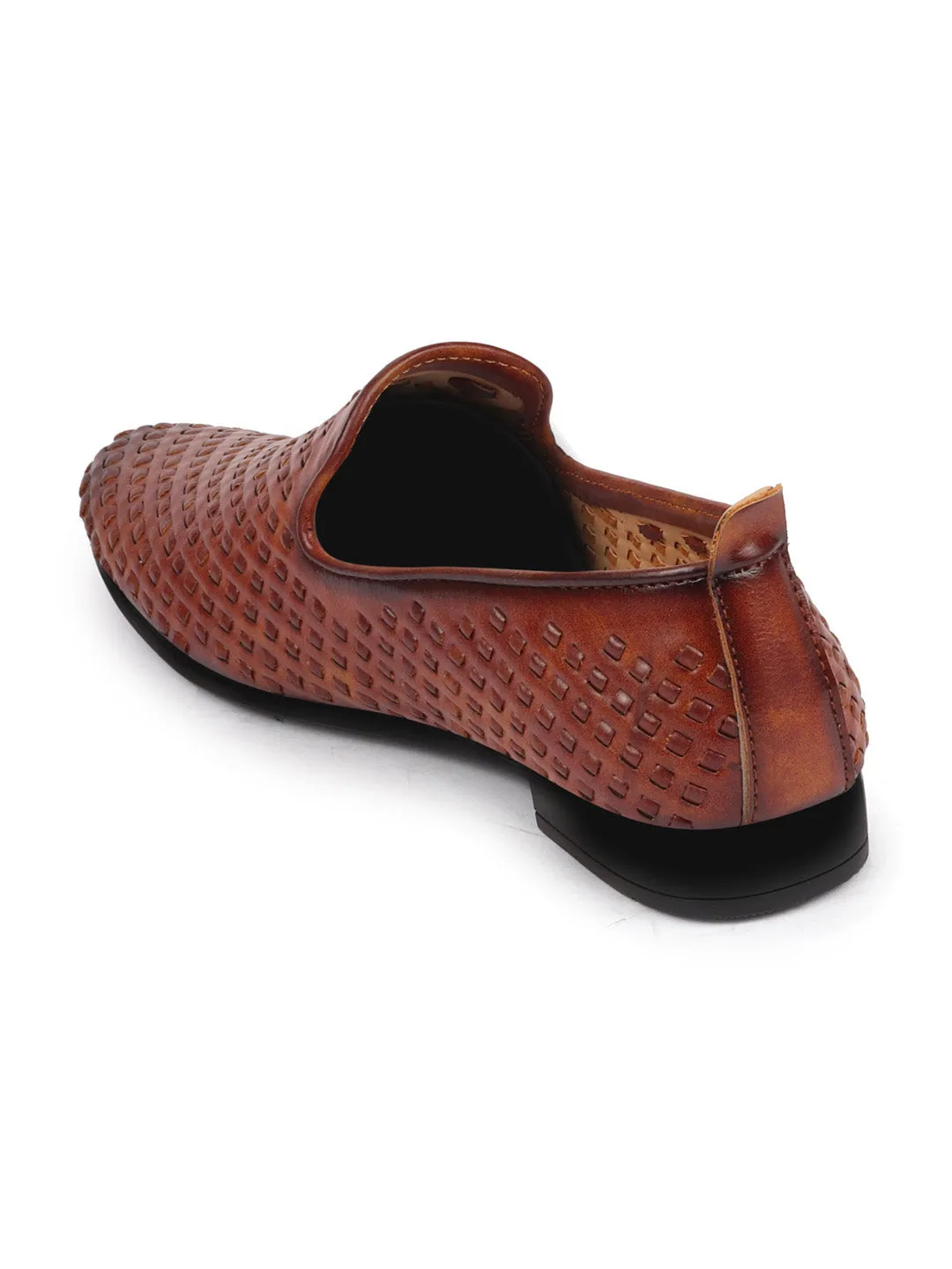 Men Teek Ethnic Slip-On Juttis