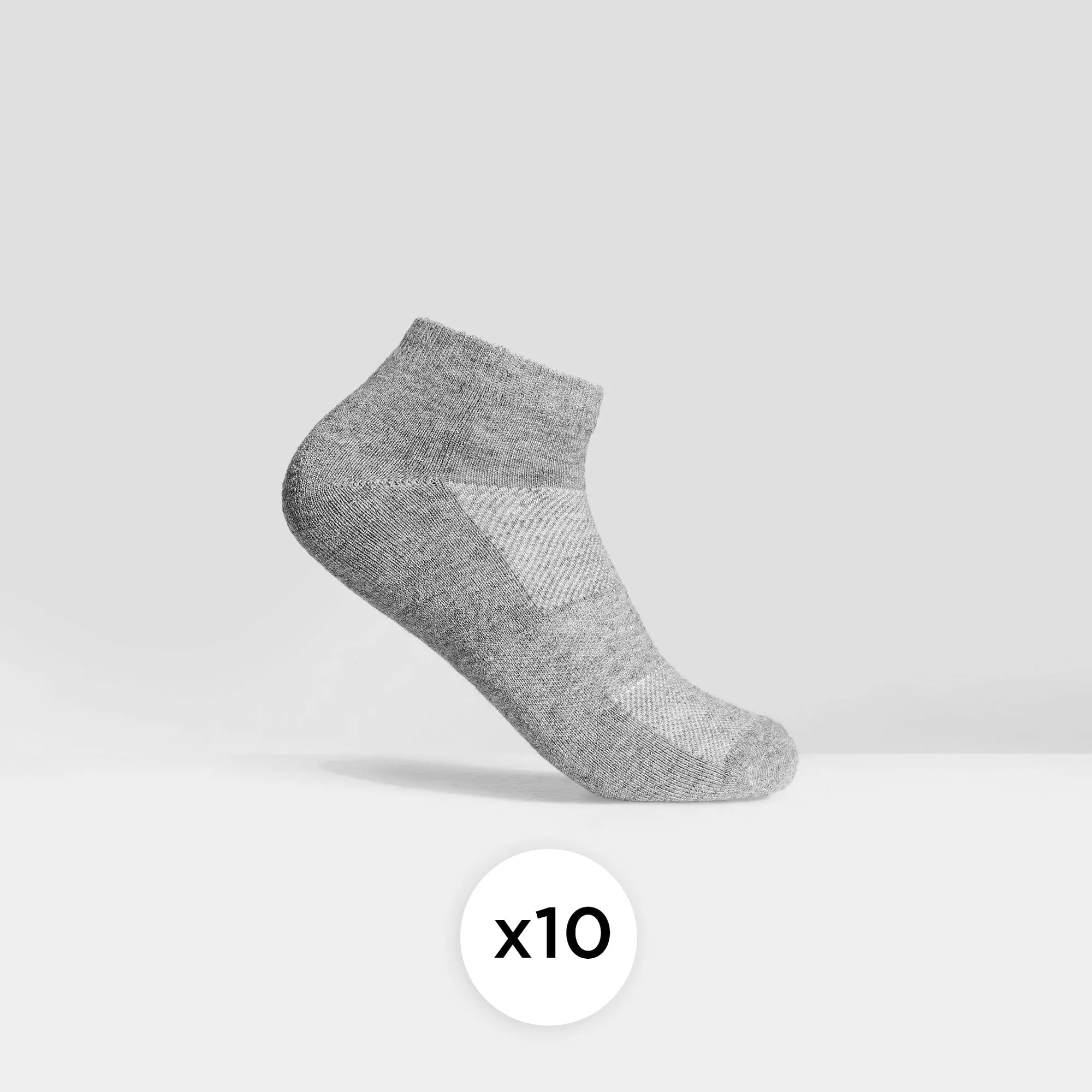 Men's 10 Pack // Merino All Season Ankle Socks