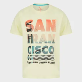 Men`s Yellow San Fran T-Shirt