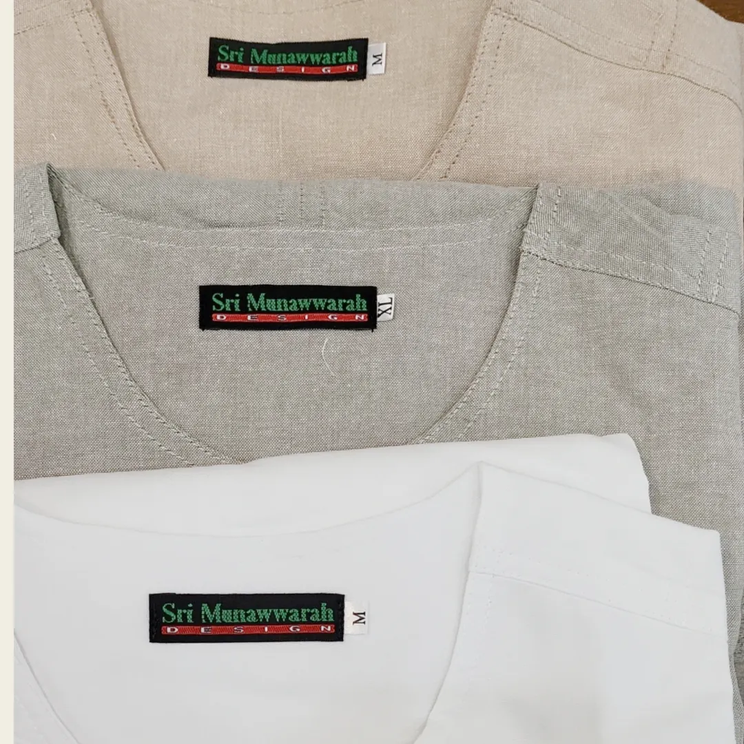 MunawwarahMen Baju Melayu Cotton Top