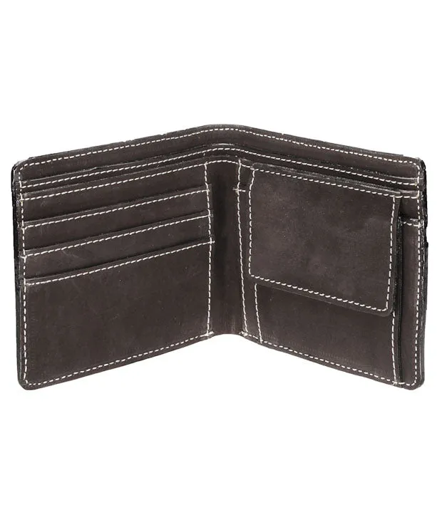 Nubuck Middle Rib Wallet For Men