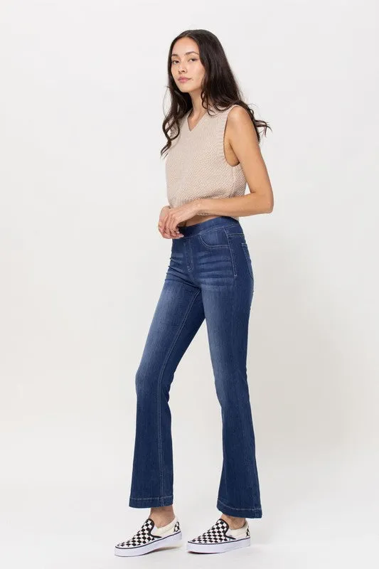 Pull-On Flare Jean 30"