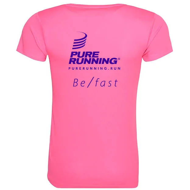 Pure Running Be/Fast Women's Short sleeve tee