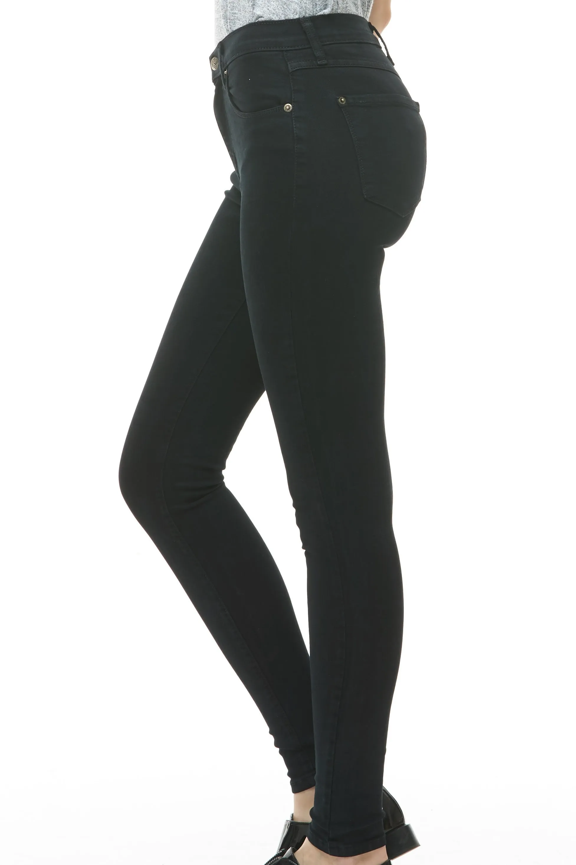 RACHEL SKINNY JEAN BLACK