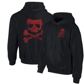 Red Skull Distressed Unisex Hoodie