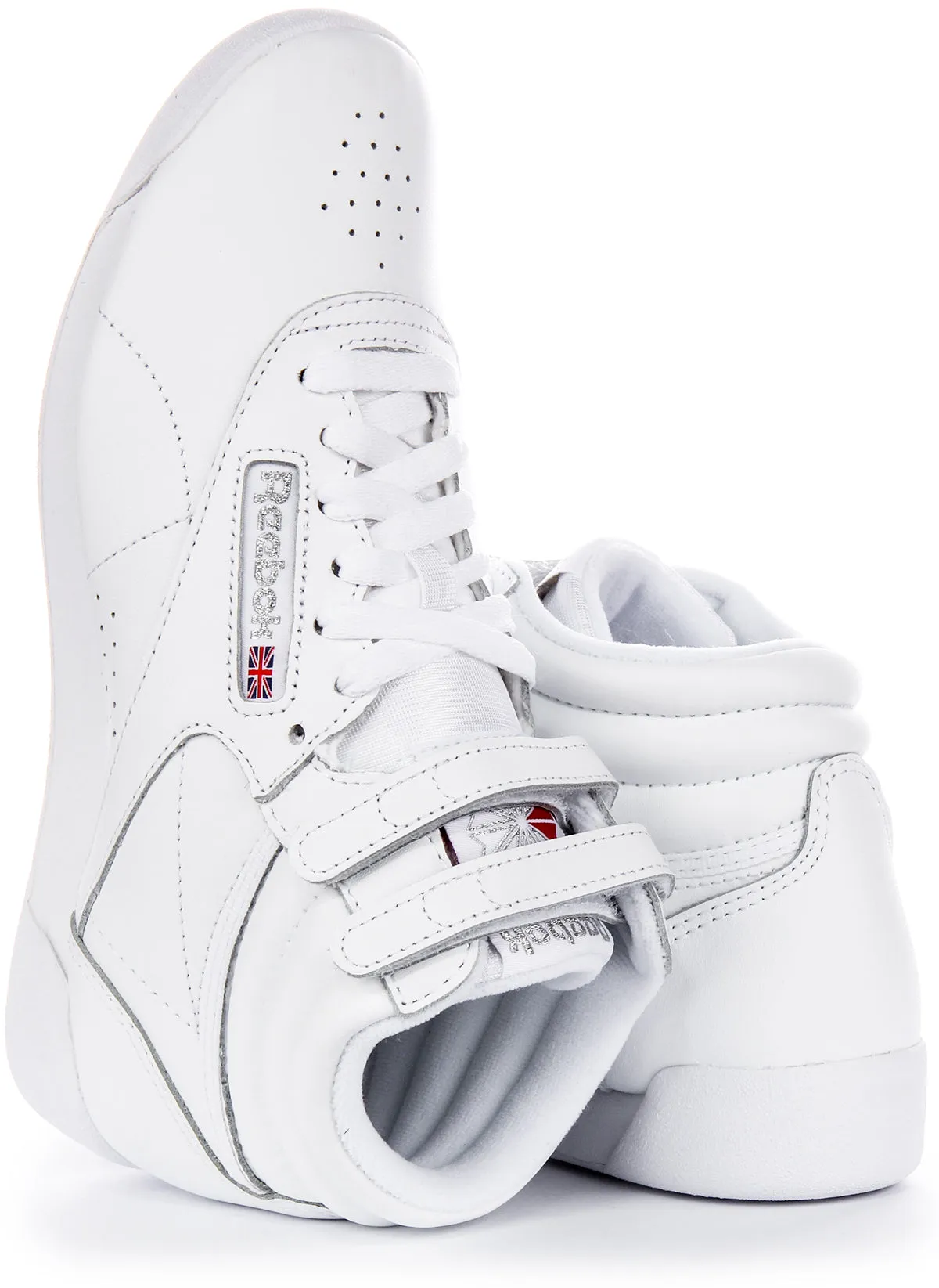 Reebok Freestyle Hi In White For Women