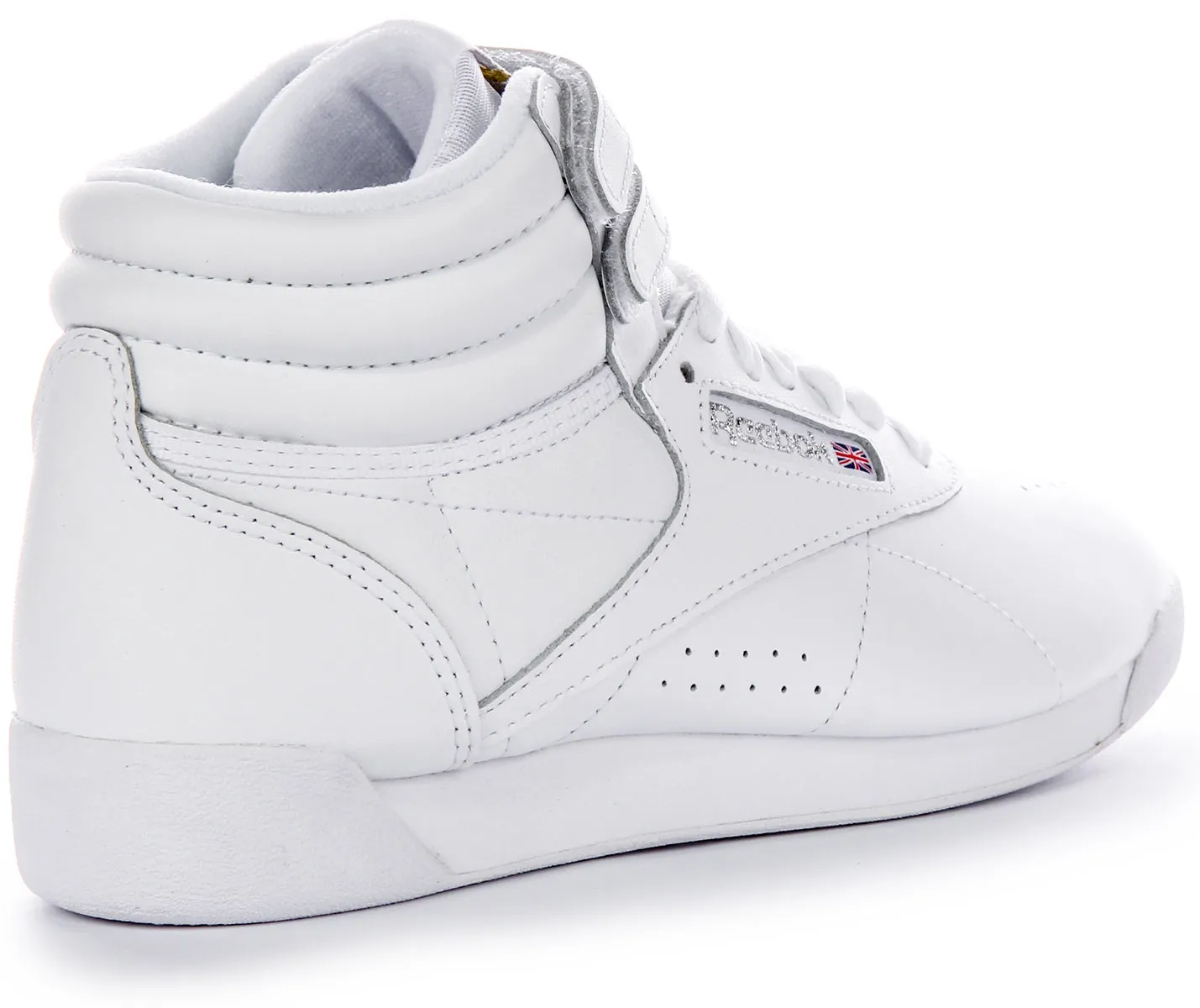 Reebok Freestyle Hi In White For Women