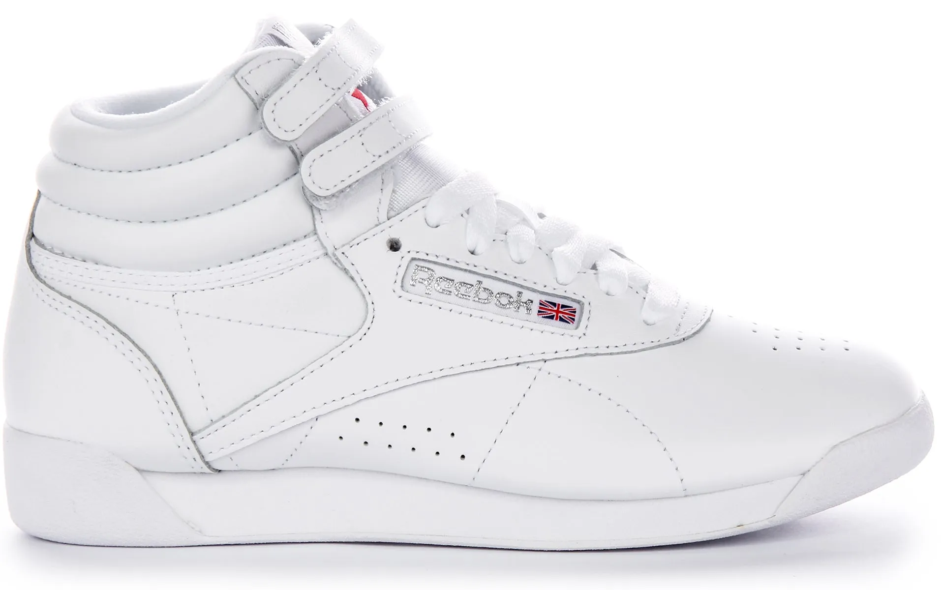 Reebok Freestyle Hi In White For Women