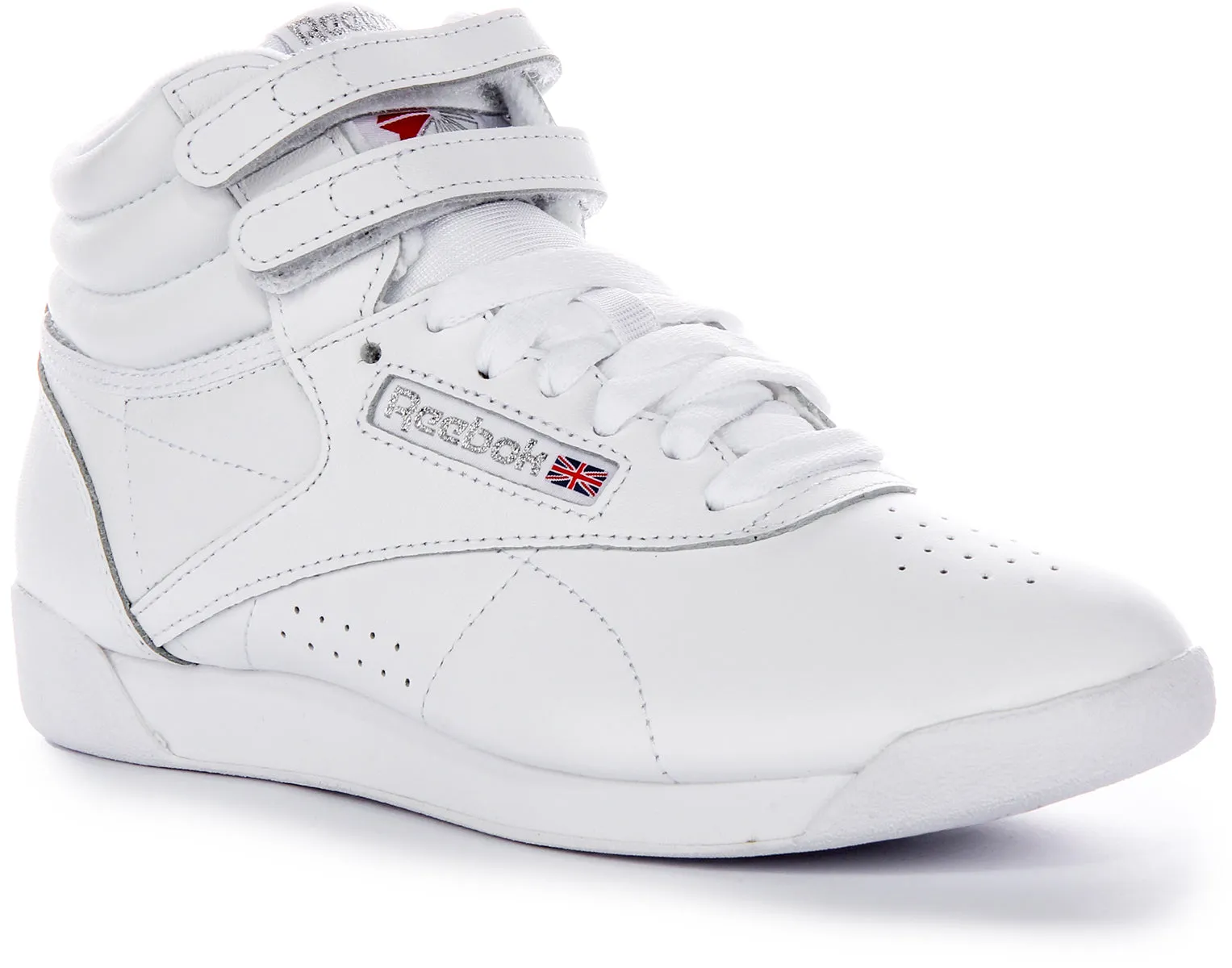 Reebok Freestyle Hi In White For Women