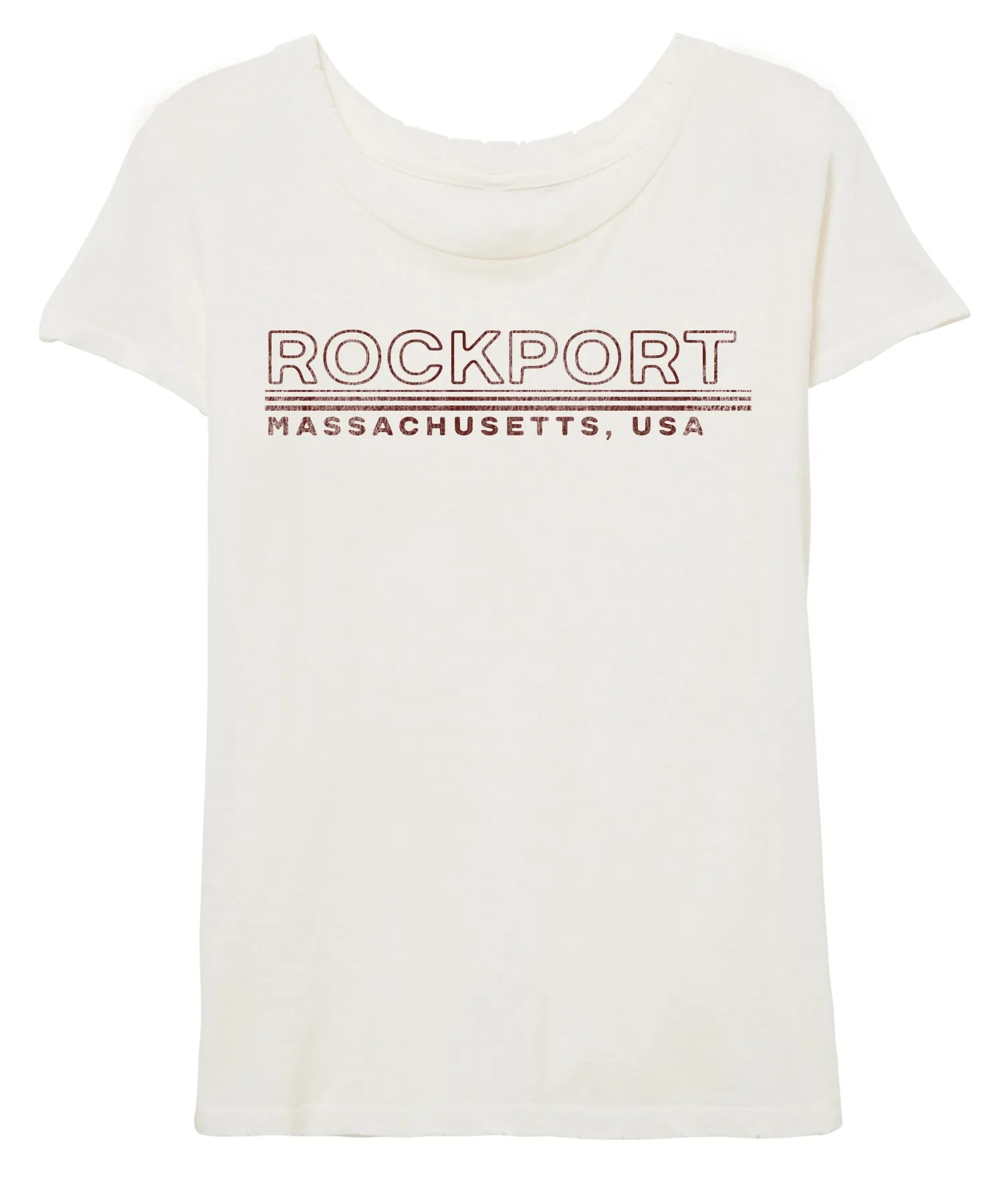 Retro Rockport Distressed Womens T