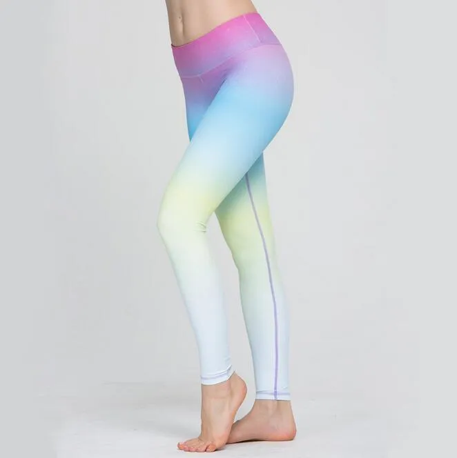 Sexy Printed Vinyasa Yoga Legging A01 for Women