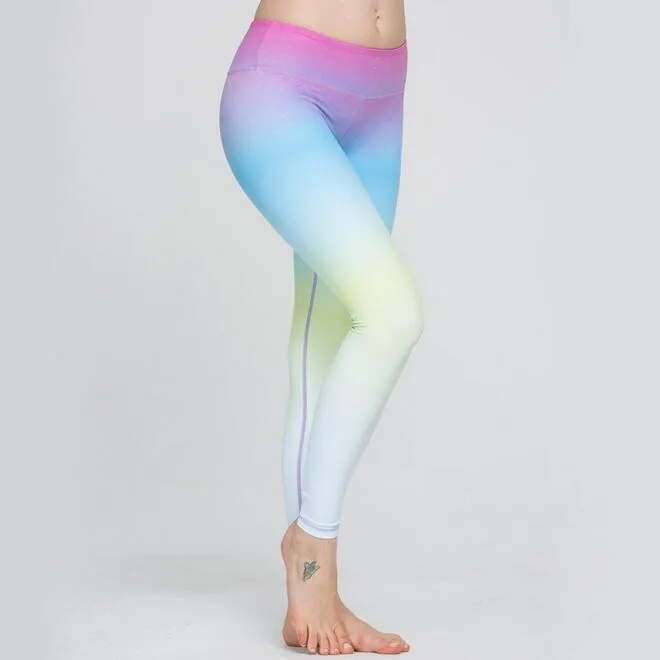 Sexy Printed Vinyasa Yoga Legging A01 for Women