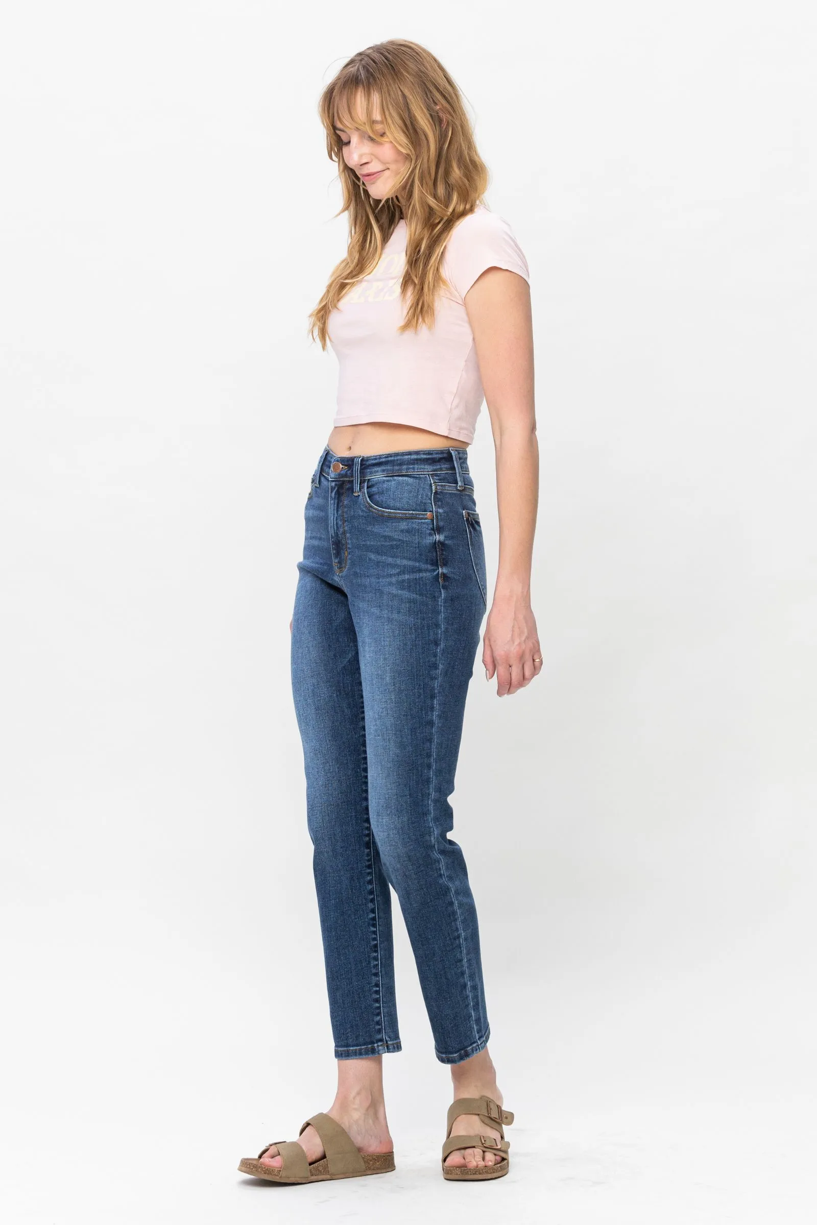 'Something About It' High Waist Slim Fit Jean