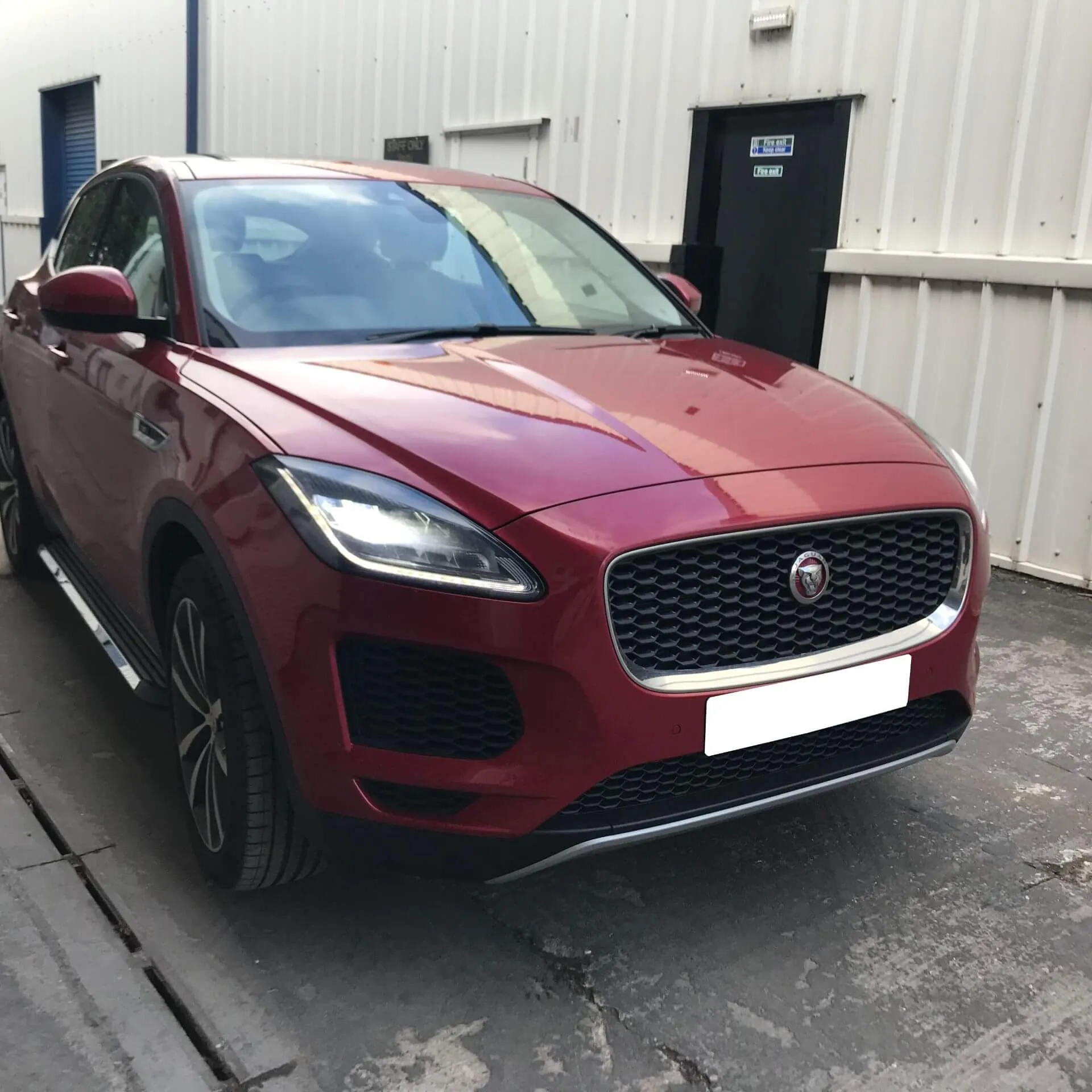 Stingray Side Steps Running Boards for Jaguar E-PACE 2018 