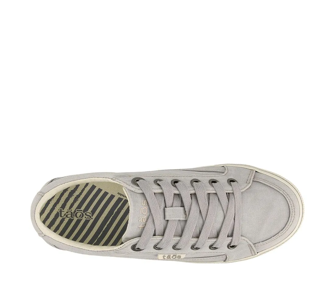 Taos Women's Moc Star - Light Grey Distressed