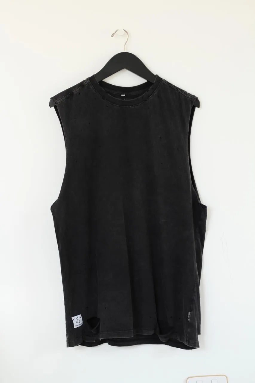 VINTAGE AXWELL TANK - DISTRESSED