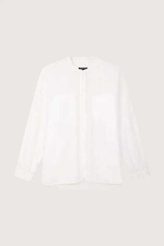 White Cotton Laurette Shirt