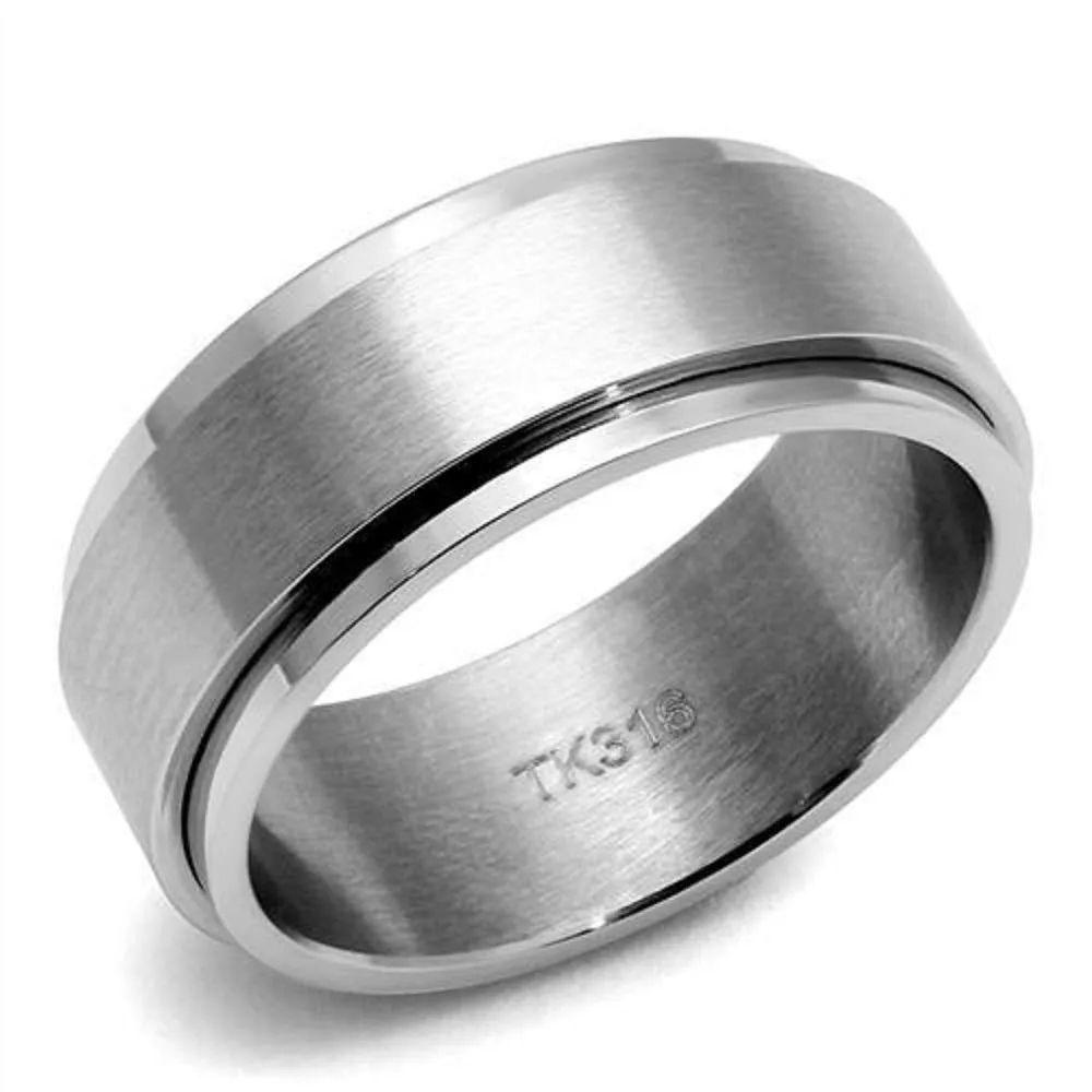 WildKlass Stainless Steel Ring High Polished Men