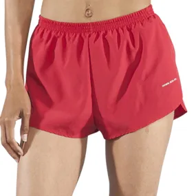 Women's 1" Elite Split Running Shorts- Red